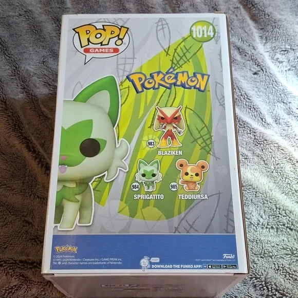 Jumbo Funko Pokémon Sprigatito Pop! - Picture 7 of 7